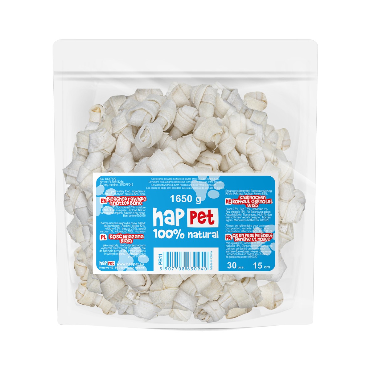 kosc-wiazana-happet-pb11-biala-15cm-30szt-