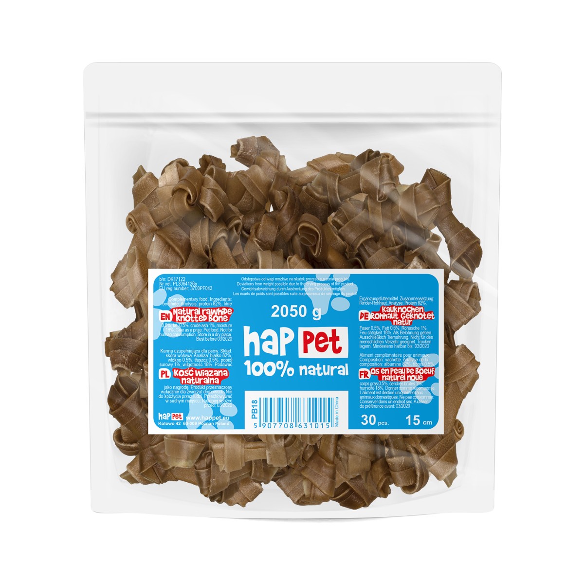 kosc-wiazana-happet-pb18-naturalna-15cm-30szt-