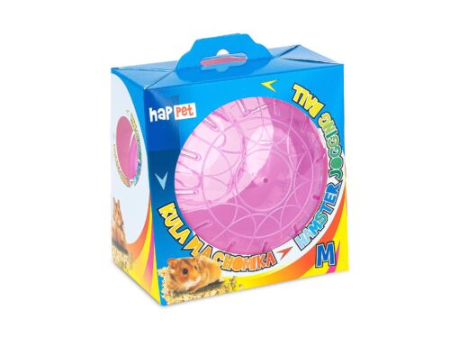 kula-dla-chomika-happet-rozowa-145mm