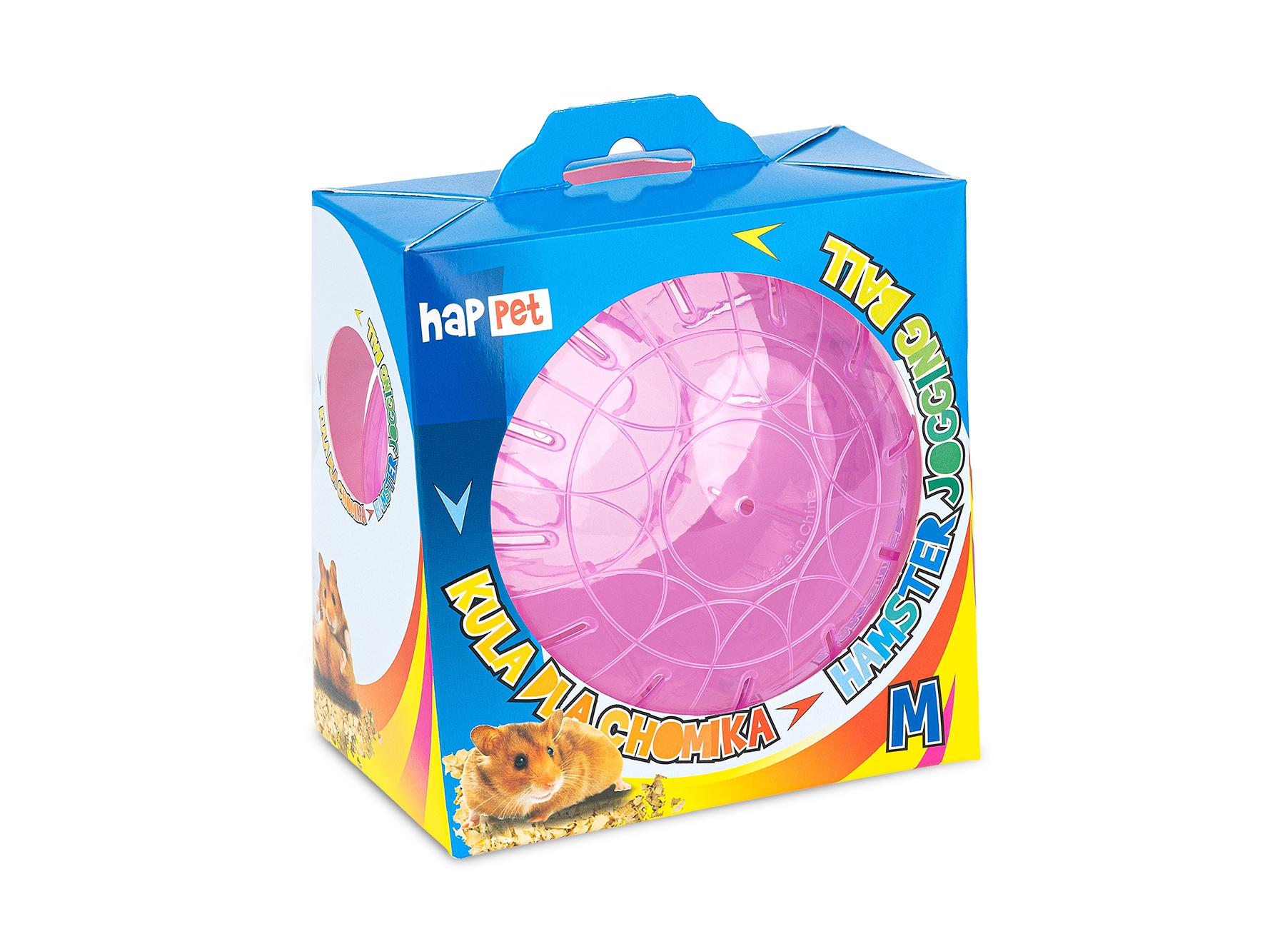 kula-dla-chomika-happet-rozowa-145mm