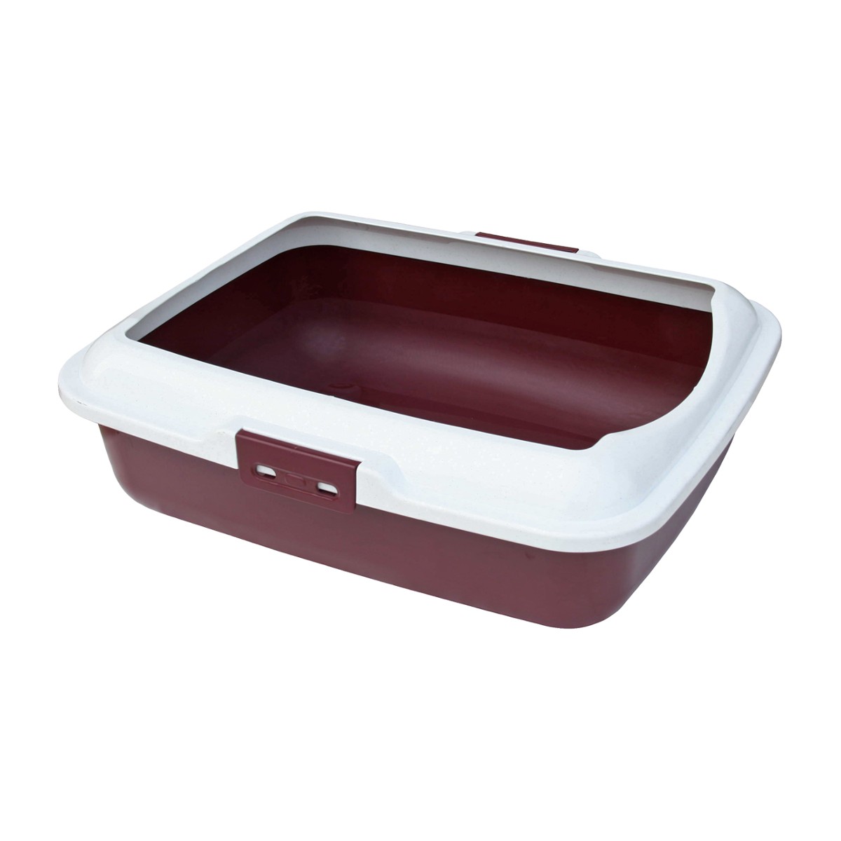 kuweta-kitty-happet-z-wysoka-ramka-czerwona