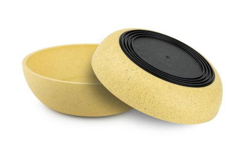 miska-bambusowa-zolta-21cm