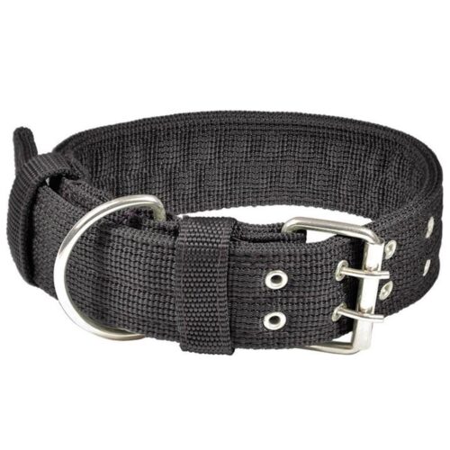 obroza-podwojna-happet-sy25-czarna-4-5cm