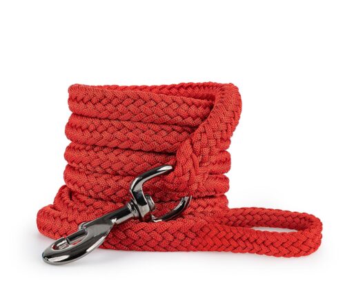 smycz-linka-pleciona-czerwona-220cm