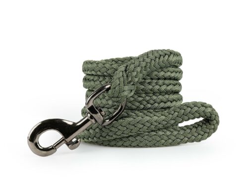 smycz-linka-pleciona-zielona-220cm