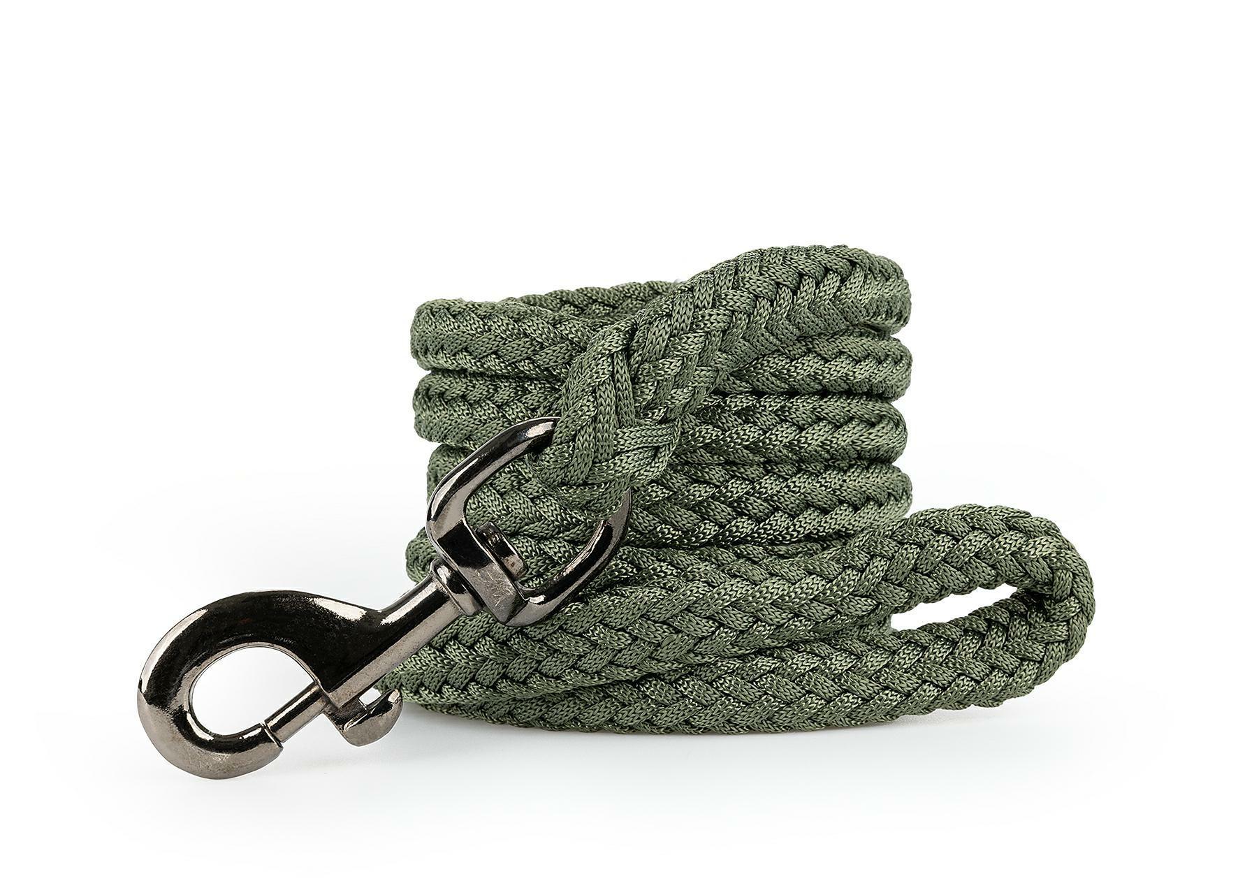 smycz-linka-pleciona-zielona-220cm