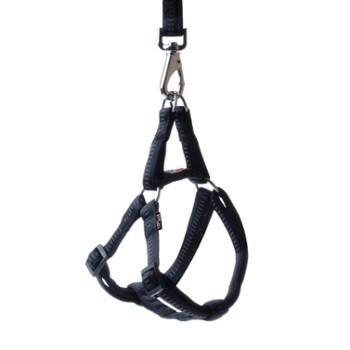 szelki-soft-style-happet-czarne-odblaskowe-l-2-0cm