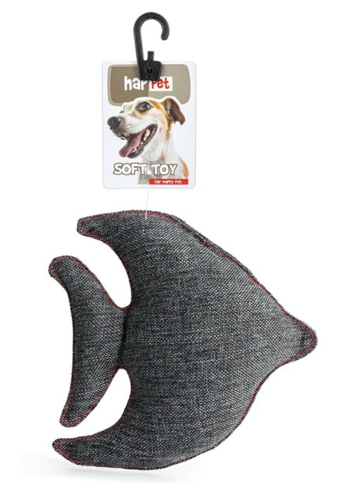 z894-materialowa-rybka-ciemny-szary-19cm