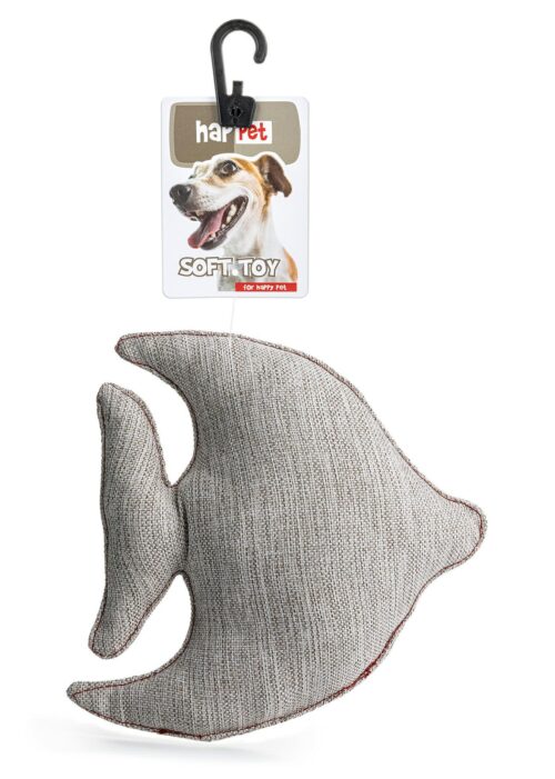 z895-materialowa-rybka-bezowa-19cm