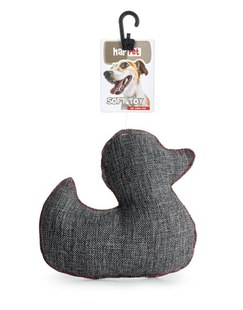 z897-materialowa-kaczka-ciemny-szary-20cm