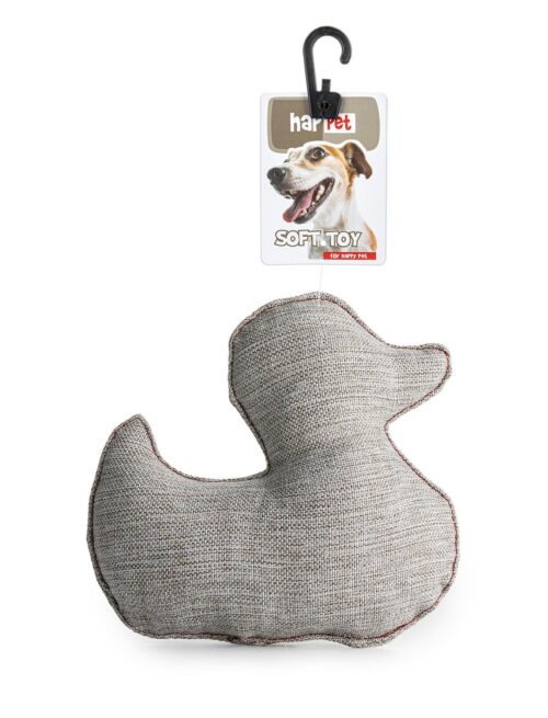 z898-materialowa-kaczka-bezowa-20cm