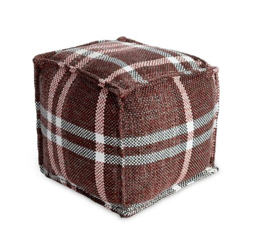 z899-materialowa-kostka-czerwona-krata